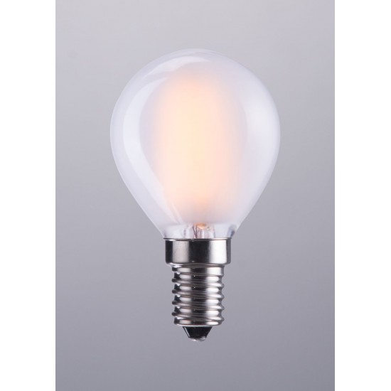 E12 G45 4W LED 80 x 45 mm Frosted White