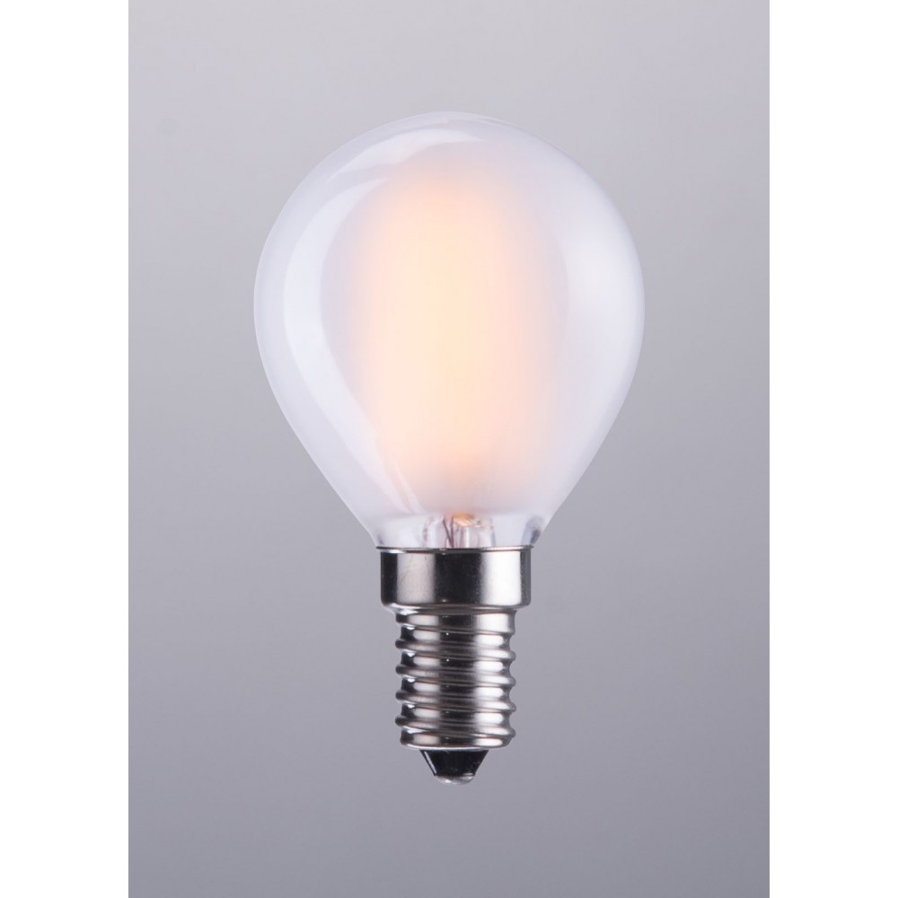 E12 G45 4W LED 80 x 45 mm Frosted White E12 G45 4W LED 80 x 45 mm Frosted White