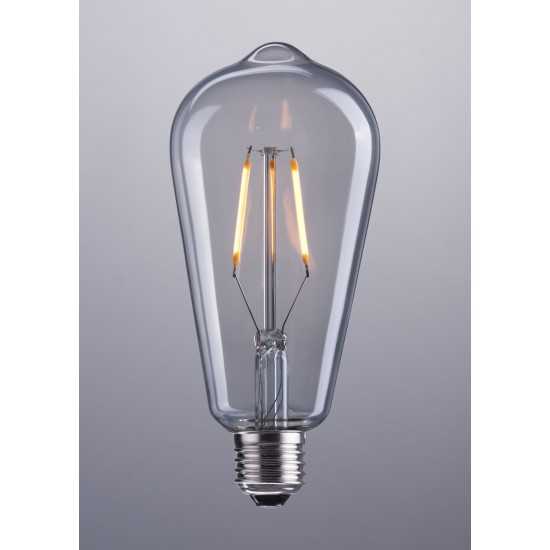 E26 ST64 2W LED 146 x 64 mm Clear