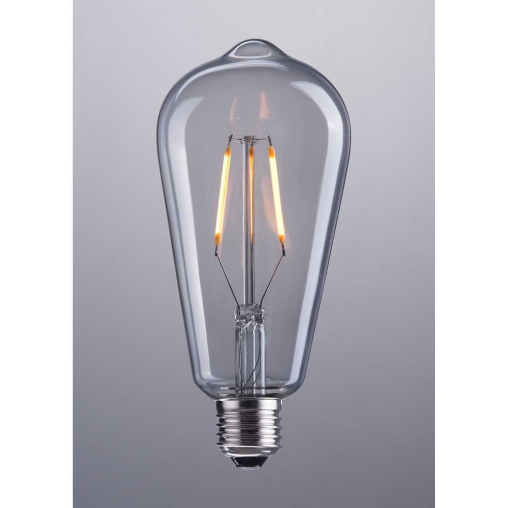 E26 ST64 2W LED 146 x 64 mm Clear E26 ST64 2W LED 146 x 64 mm Clear