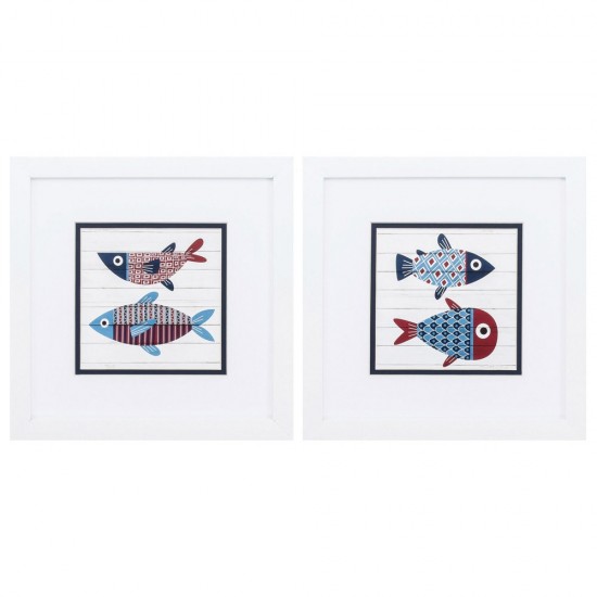 Red & Blue Fish S/2