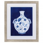 Indigo Porcelain Vase I