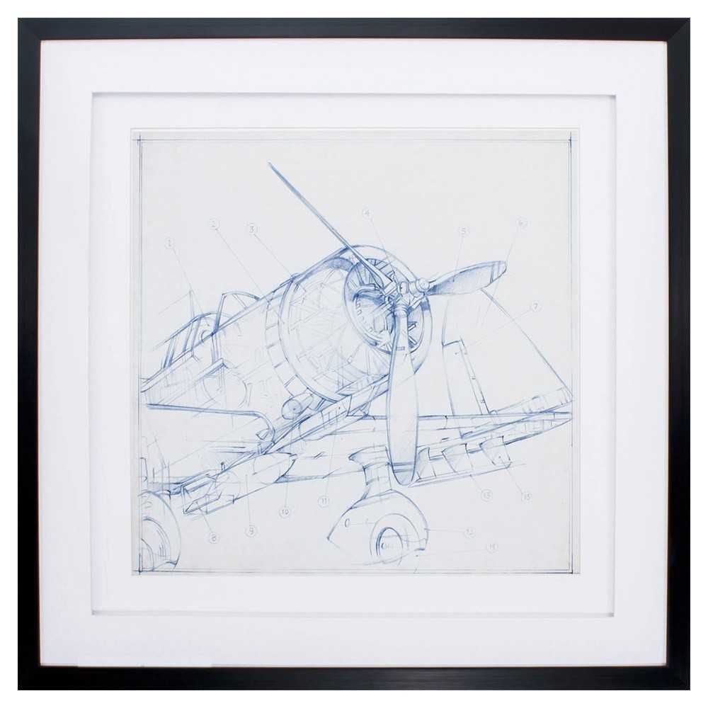 Airplane Sketch I Airplane Sketch I