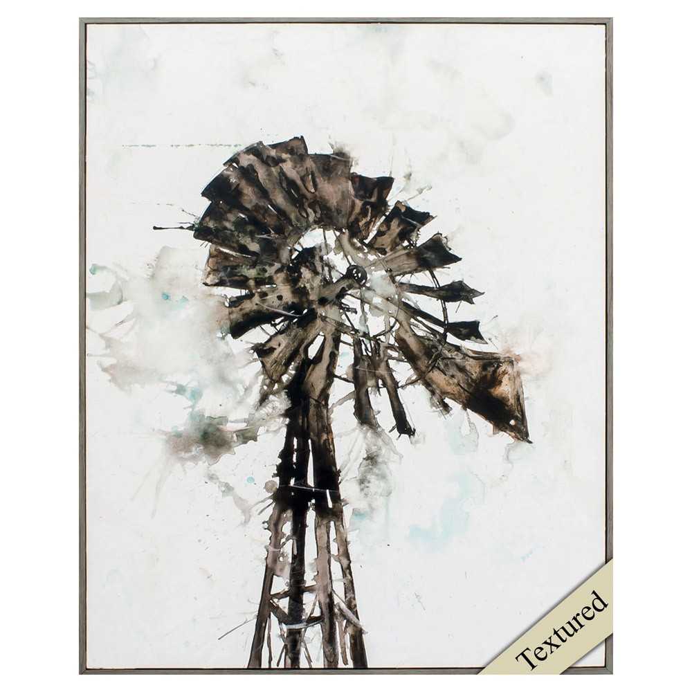 Watercolor Windmill