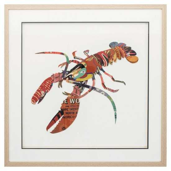Paper Collage Lobster