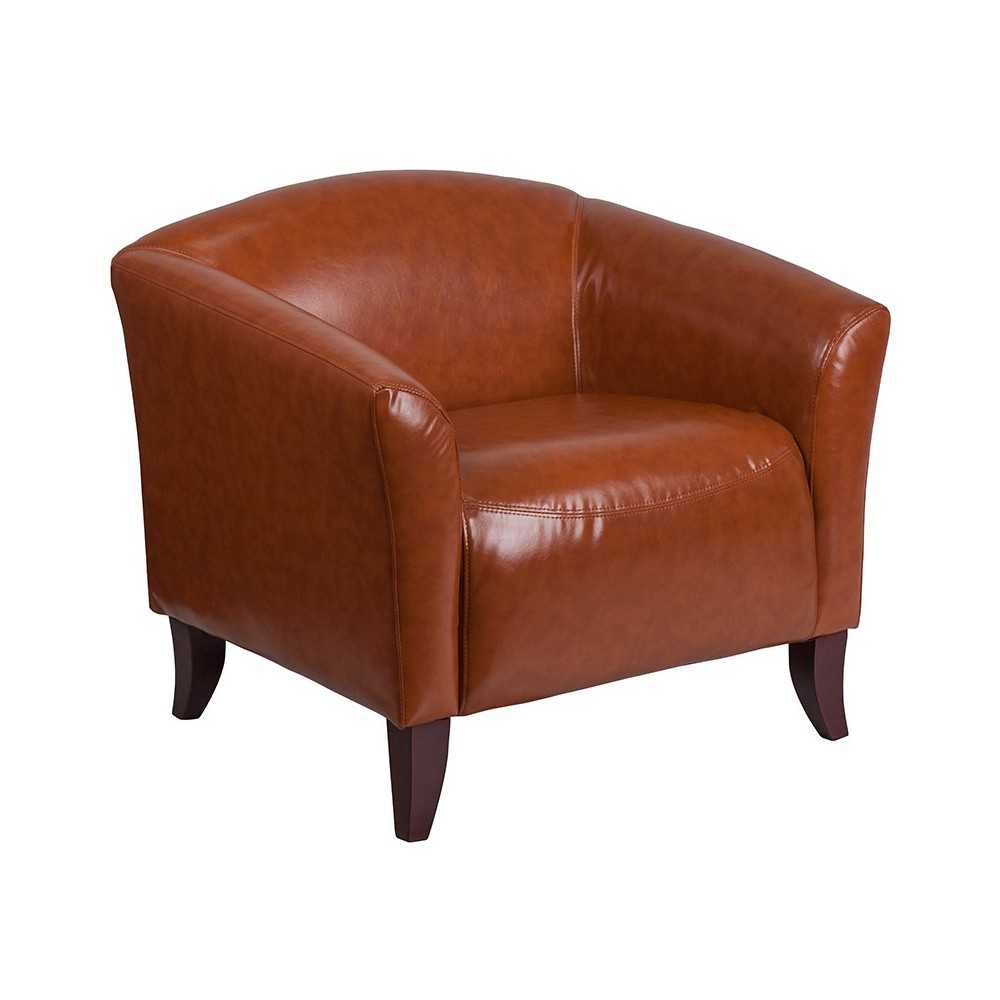Cognac LeatherSoft Chair