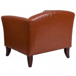 Cognac LeatherSoft Chair