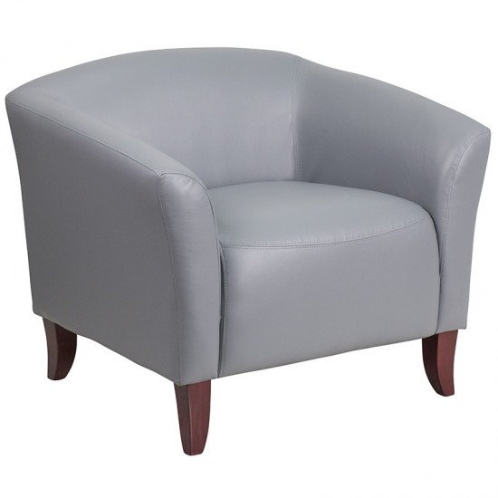 Gray LeatherSoft Chair