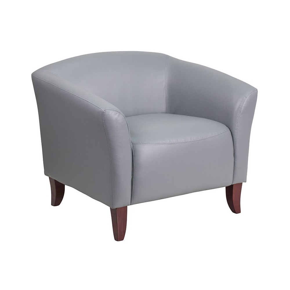 Gray LeatherSoft Chair