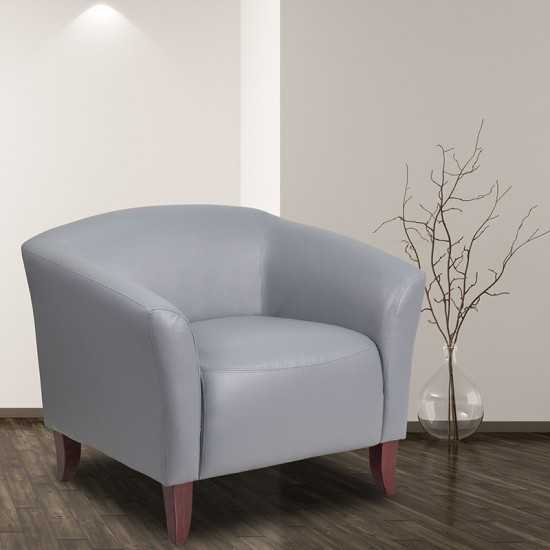 Gray LeatherSoft Chair