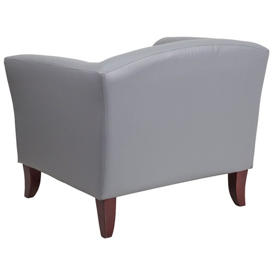 Gray LeatherSoft Chair