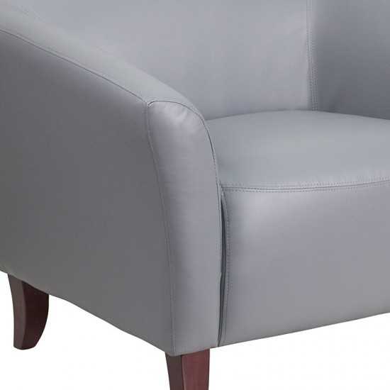 Gray LeatherSoft Chair