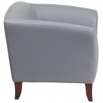 Gray LeatherSoft Chair