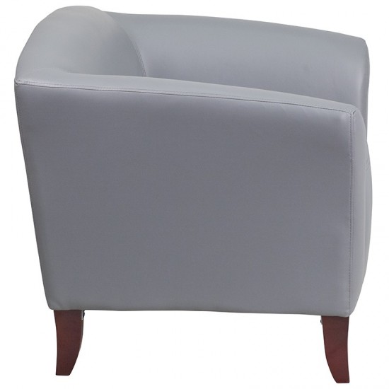 Gray LeatherSoft Chair