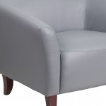 Gray LeatherSoft Loveseat