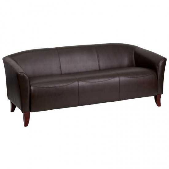 Brown LeatherSoft Sofa