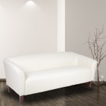 Ivory LeatherSoft Sofa