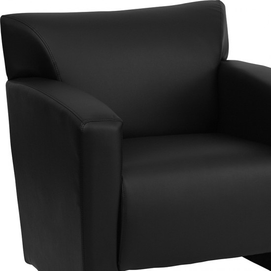 Black LeatherSoft Chair