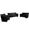 Reception Set in Black LeatherSoft