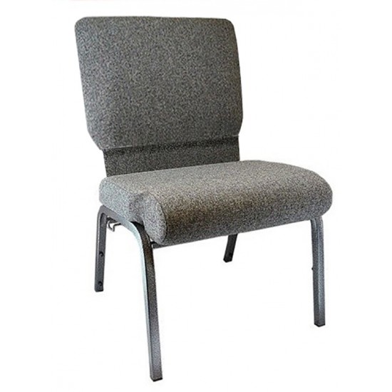 Advantage Charcoal Gray Church Chair 20.5 in. Wide