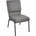 Advantage Fossil Church Chair with Book Rack 18.5 in. Wide