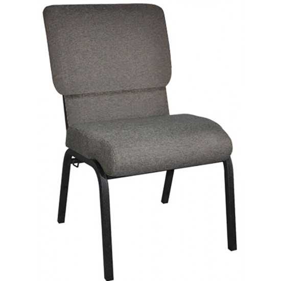 Advantage Fossil Church Chair with Book Rack 20.5 in. Wide