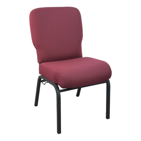 Advantage Signature Elite Maroon Church Chair - 20 in. Wide