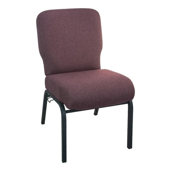 Advantage Signature Elite Black Cherry Church Chair - 20 in. Wide