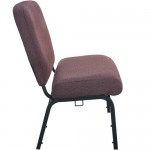 Advantage Signature Elite Black Cherry Church Chair - 20 in. Wide