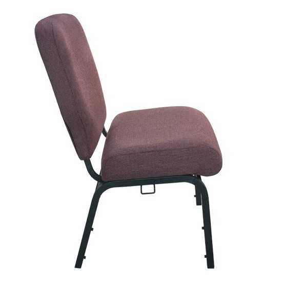 Advantage Signature Elite Black Cherry Church Chair - 20 in. Wide