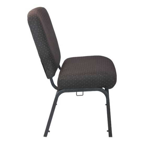 Advantage Signature Elite Walnut Church Chair - 20 in. Wide