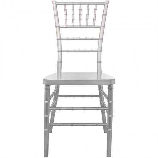 Advantage Silver Resin Chiavari Chair