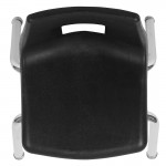 Advantage Black Student Stack School Chair - 12-inch