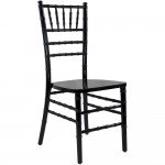 Advantage Black Wood Chiavari Chair