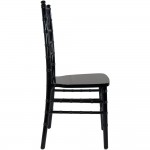 Advantage Black Wood Chiavari Chair