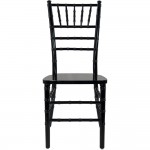 Advantage Black Wood Chiavari Chair