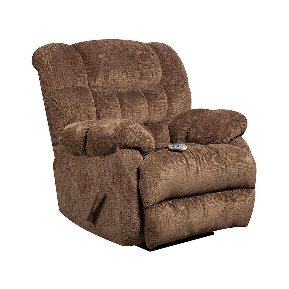 Massaging Columbia Mushroom Microfiber Rocker Recliner with Heat Control Massaging Columbia Mushroom Microfiber Rocker Recliner with Heat Control