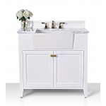 Adeline 36 in. Bath Vanity Set in White