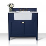 Adeline 36 in. Bath Vanity Set in Heritage Blue