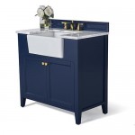 Adeline 36 in. Bath Vanity Set in Heritage Blue