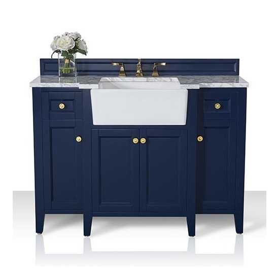 Adeline 48 in. Bath Vanity Set in Heritage Blue