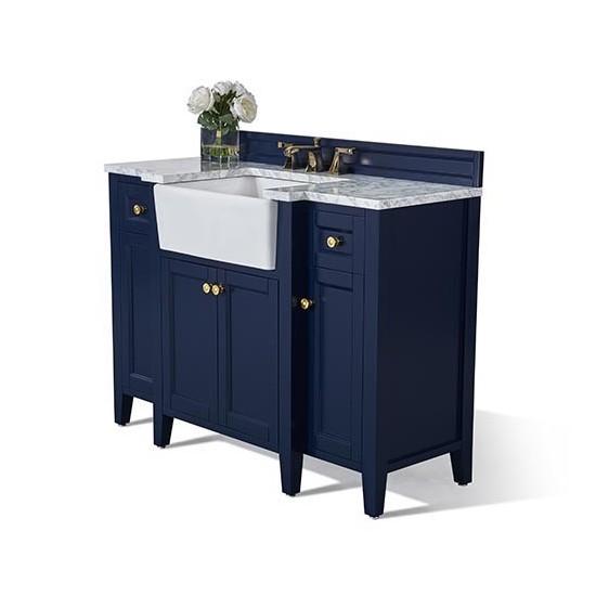 Adeline 48 in. Bath Vanity Set in Heritage Blue