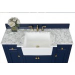 Adeline 48 in. Bath Vanity Set in Heritage Blue