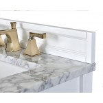 Adeline 60 in. Bath Vanity Set in White