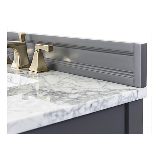 Adeline 60 in. Bath Vanity Set in Sapphire Gray