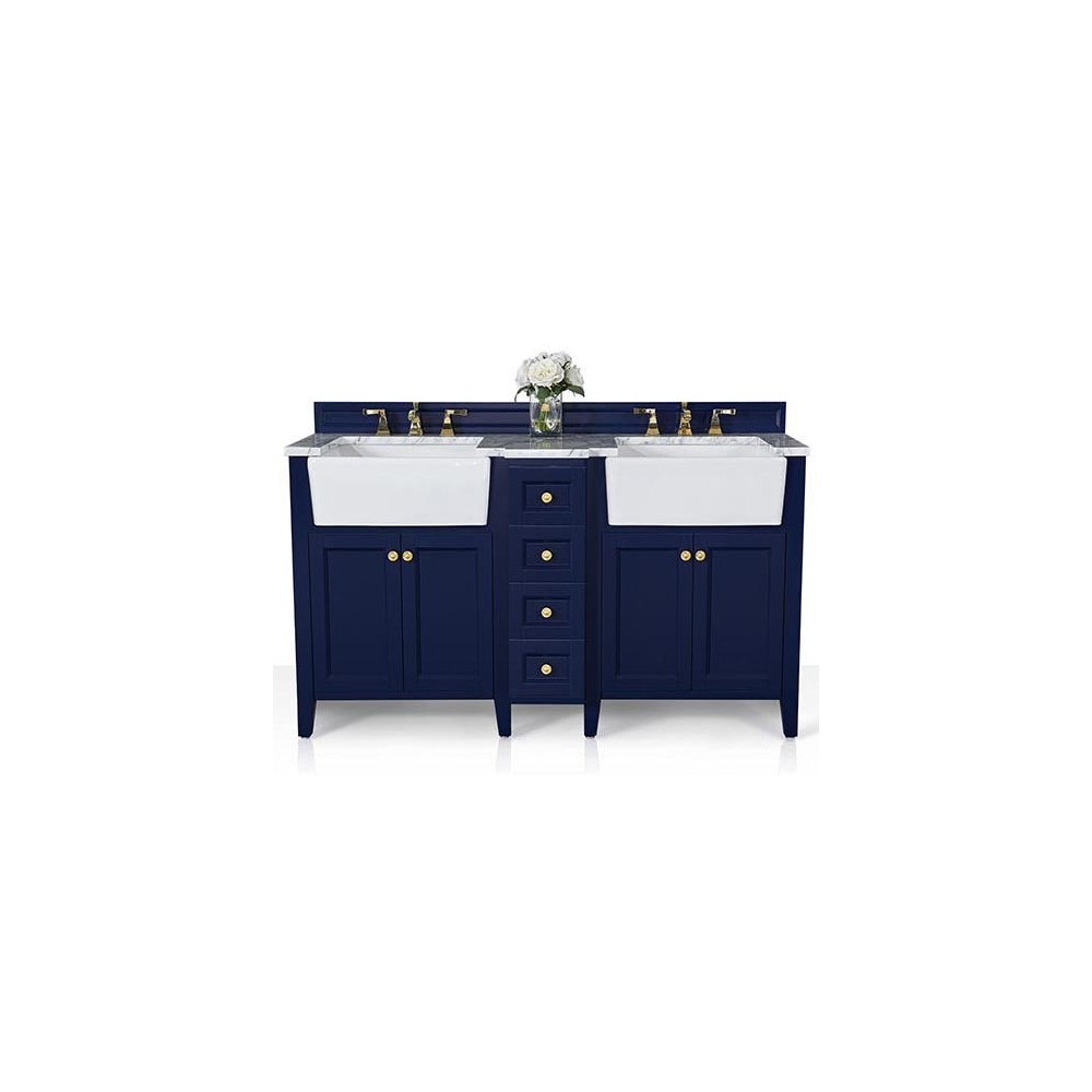 Adeline 60 in. Bath Vanity Set in Heritage Blue Adeline 60 in. Bath Vanity Set in Heritage Blue