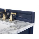 Adeline 60 in. Bath Vanity Set in Heritage Blue