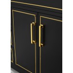 Aspen 36 in. Bath Vanity Set in Black Onyx