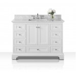 Audrey 48 in. Bath Vanity Set in White