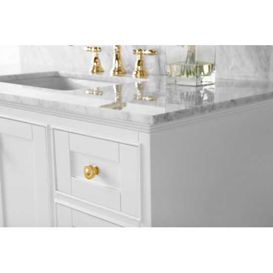 Audrey 48 in. Bath Vanity Set in White